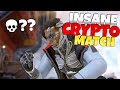 MY BEST SOLO CRYPTO GAME THIS SEASON! - Apex Legends