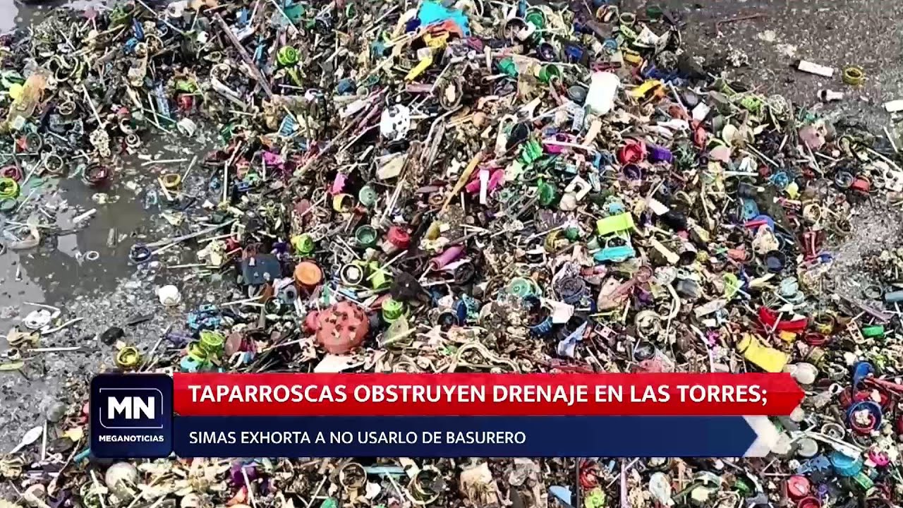 ¡Increíble! Hallan miles de taparroscas bloqueando el drenaje en Torreón 😱