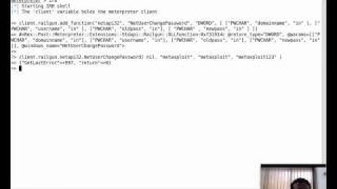 SecurityTube Metasploit Framework Expert Part 18
