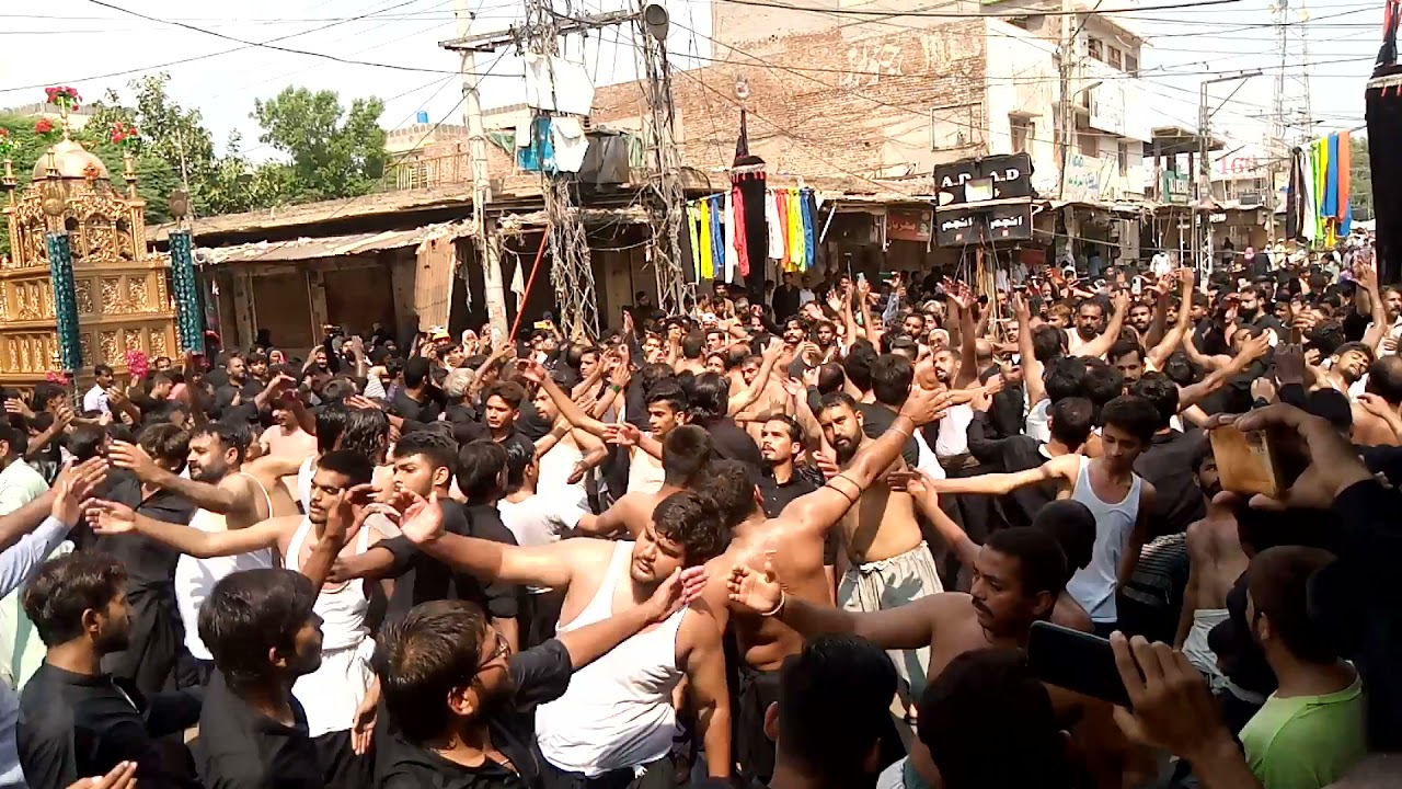 Chahlum imam e Hussain asw 23 safar 2021 masjid bazar jaranwala 64 chk sangat