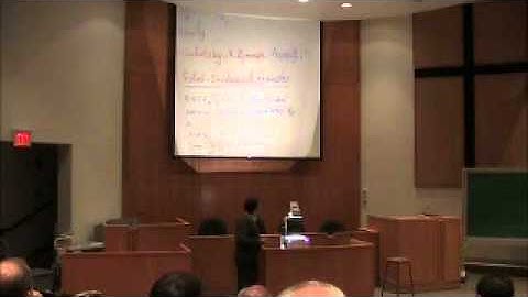 Efim Zelmanov - Asymptotic properties of finite groups and finite dimensional algebras (Part 2 of 4)