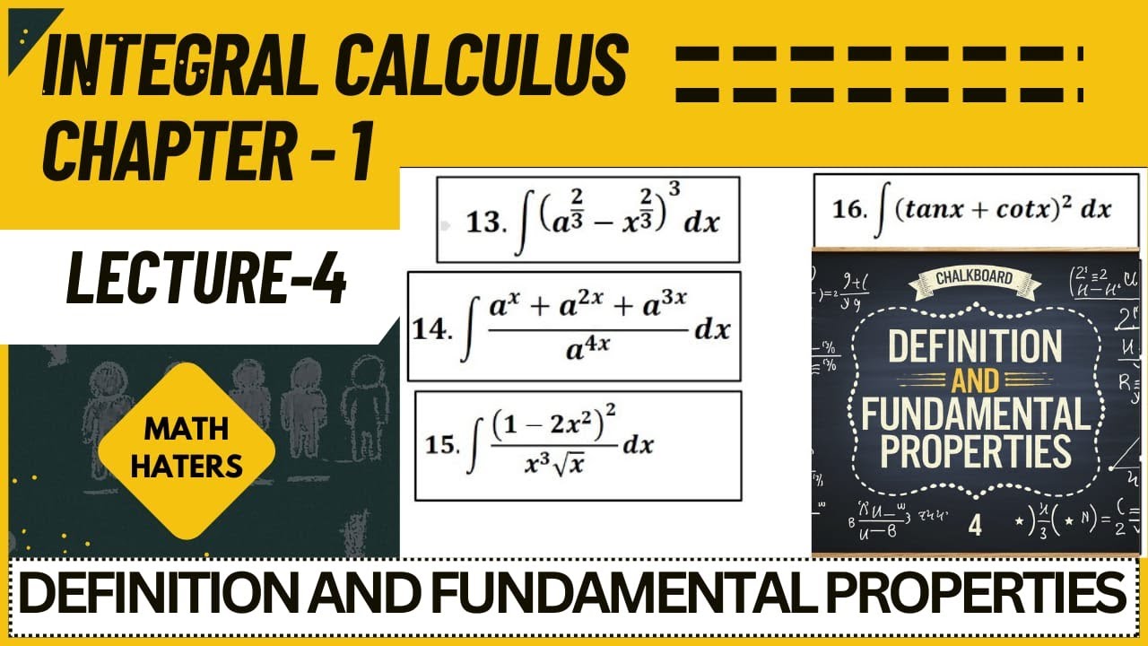 Integral Calculus || Lecture- 4 - YouTube