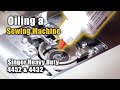 Oiling A Sewing Machine | Singer Heavy Duty | Automatic Needle Threader