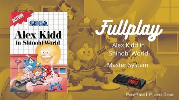 Fullplay / Longplay - Alex Kidd in Shinobi World (Master System)