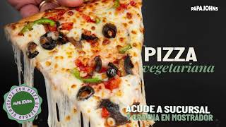 Papa Johns - Pizza Vegetariana - Ordena en mostrador
