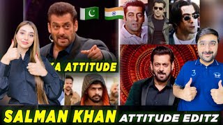 Pak reacts on Salman Khan Full Attitude videos 🔥😈 Salman Khan Angry Moments🇮🇳🇵🇰