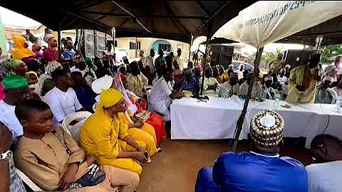 BUHARI OMO MUSA SPEAKS TRUTH TO SAOTY AREWA AT HIS MOTHER’S BURIAL LECTURE AND PRAYER