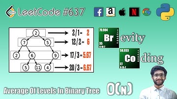 [Python] - Leetcode 637 - Average of Levels in Binary Tree in  O(N) Complexity
