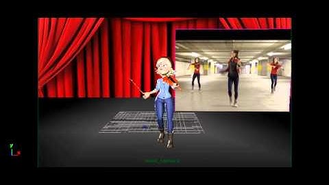 Lindsey Stirling playblast animation