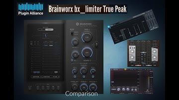 Plugin Alliance #Brainworx bx limiter True Peak - comparison/review [Audio Demo]