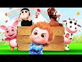 old macdonald had a farm 5 | ABC Song | farm song - Learn Animals names | Blue Fish 2022