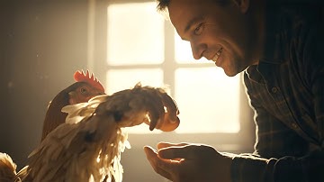Happy Egg. AI Video Commercial for an Organic Egg Company