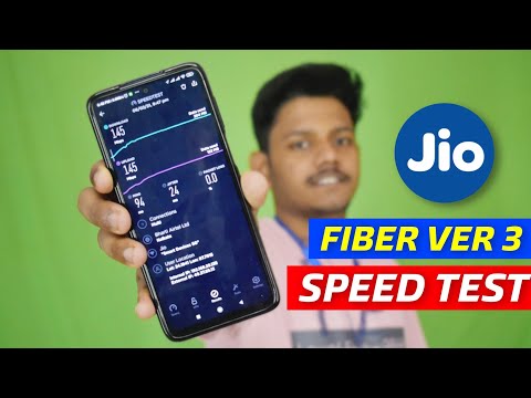 Jio Fiber Version 3 | Speed Test