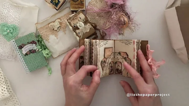 Mini Junk Journals - a swap with Teresa Lafrentz