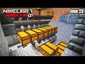 Cette ferme 121 compacte les minerais sur minecraft hardcore 