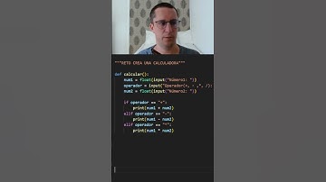 Calculadora básica en Python en 2 minutos 🔥