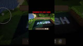 comment for your name #shortsviews #shortsgrowth #ipl #minecraft #mrgoldigo