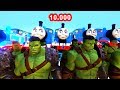 100 THOMAS VE ARKADAŞLARI VS 100 HULK 😱 - Süper Kahramanlar