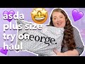 ASDA GEORGE PLUS SIZE CLOTHING TRY ON HAUL | wow! do not sleep on this brand! | 2021