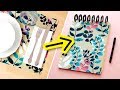 DIY Notebook from IKEA Placemats! | Sea Lemon