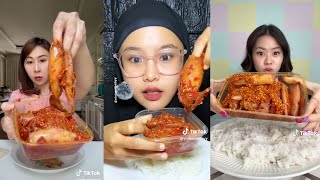 Mukbang Cumi Laut Pedas Mendesis dari Kak Meldi Lagi‼️😱🍜🌶🤤🥵
