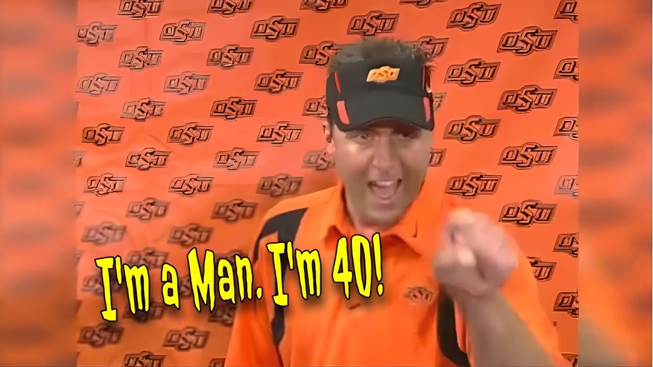 I'm a Man. I'm 40!