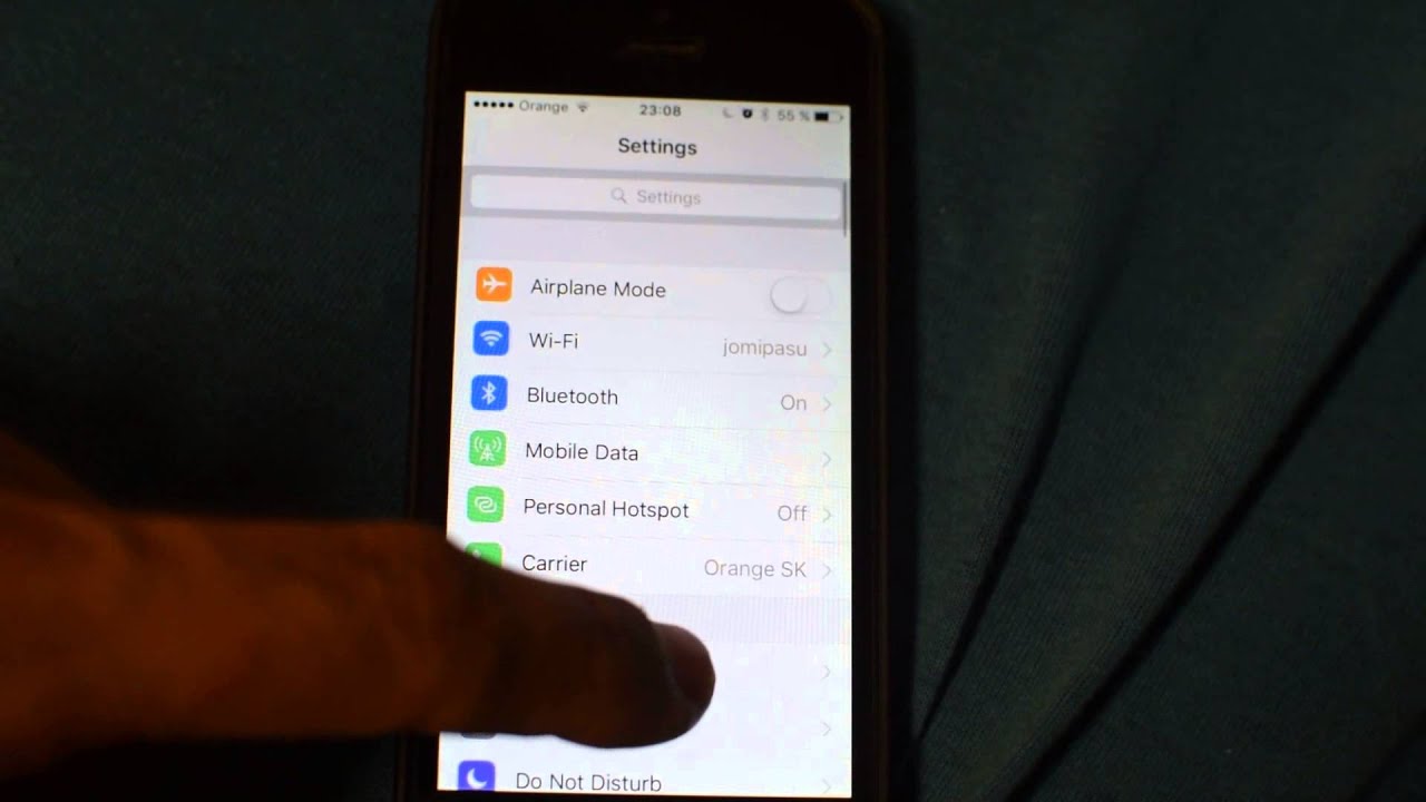 iPhone 5S jumpy scrolling YouTube