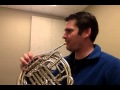 B natural minor scale french horn circle of 4ths