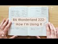 B6 Wonderland 222 | How I’m Using It