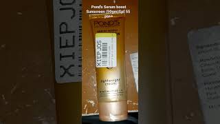 Ponds Serum Boost Sunscreen Cream With Spf 55 Pa  Uvb Uva