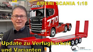 SCANIA 1:18 Update! Wieder verfügbar? Neue Farben & Liefertermin Januar-Februar 2026