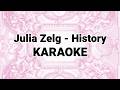 History KARAOKE Version - Julia Zelg