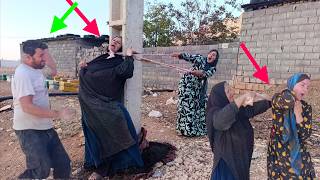 Reza was confronted with a horrific scene. Would Farkhondeh survive?