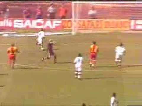 Chevanton, gol record in Lecce-Parma (2001)