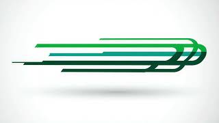 Abstract Green Blue Speed Lines Seamless Motion Background Loop 4K 60 FPS