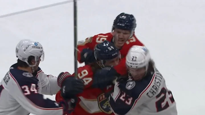 Matthew Tkachuk Doesn't Appreciate Jake Christians...