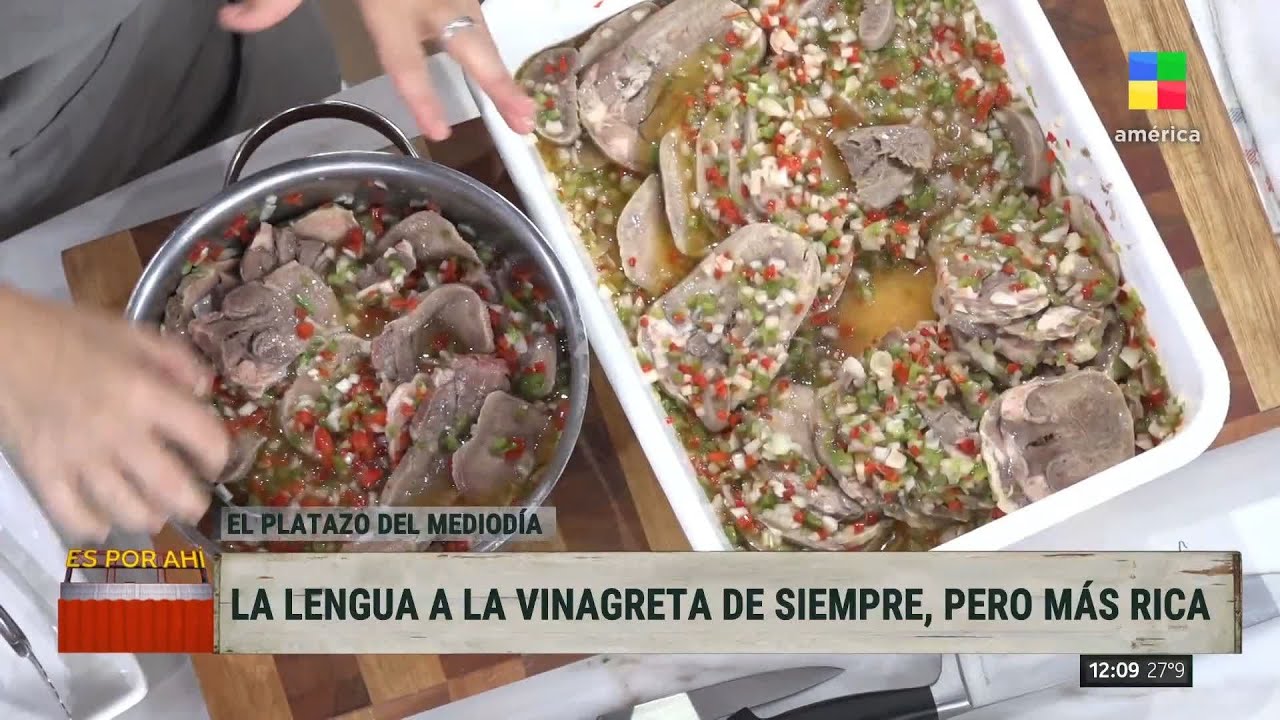 La lengua a la vinagreta de siempre, pero más rica 🤭