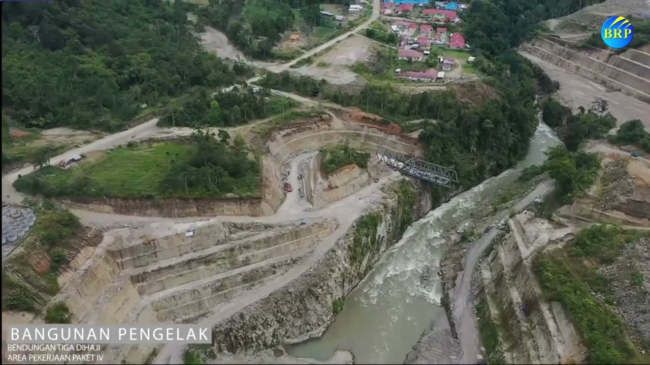 Keren Bendungan Sumatra Selatan | Bendungan Tiga Dihaji Paket I
