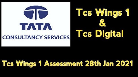 Competitive Programming | Tcs Digital | Tcs Wings 1 Assessment on 28th Jan 2021