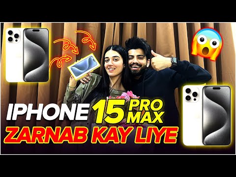 iPhone 15 Pro Max Zarnab Kay Lyie 