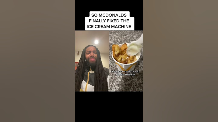 So McDonald’s finally fixed the ice cream machine #shorts #youtubeshorts
