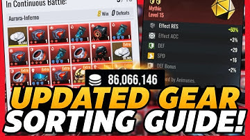 Endgame Gear Sorting Rules: How to Get Rid of Garbage Gear Quickly!  [Etheria Restart]