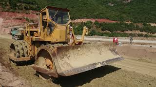 cat 825b padfoot on work - ΦΡΑΓΜΑ ΜΑΡΜΑΡΑ 17/07/2020