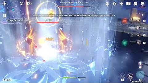 Ayaka annihilate Perpetual mechanical array (no food, automaton front event)