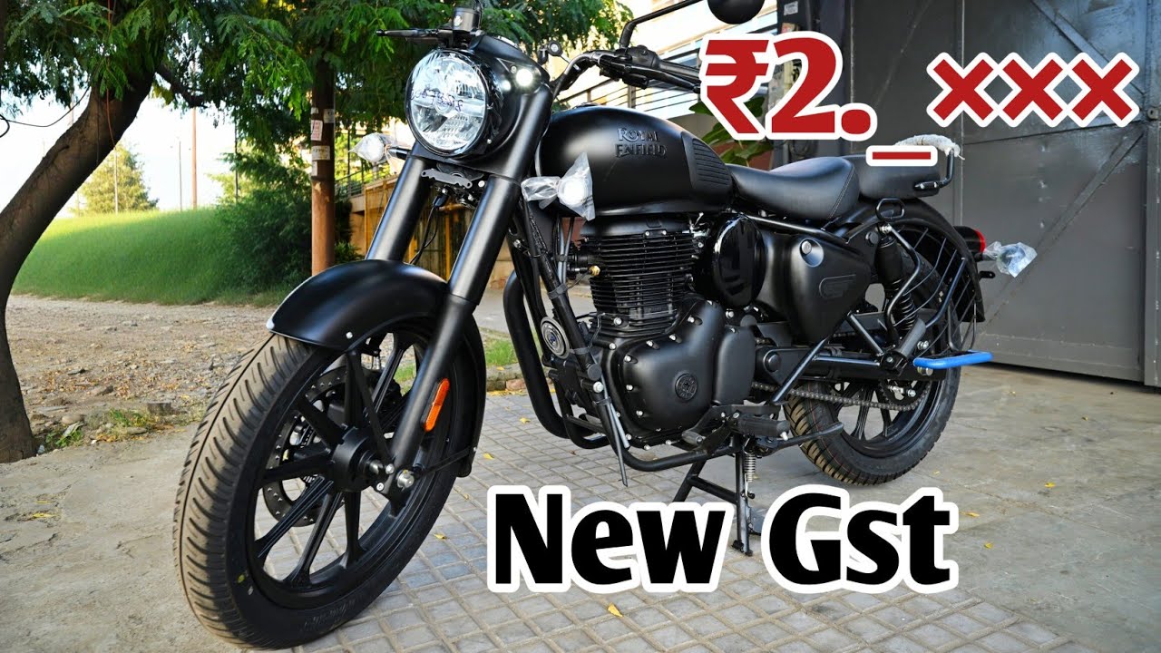 Royal Enfield Classic 350 Stealth Black New Price Detailed 