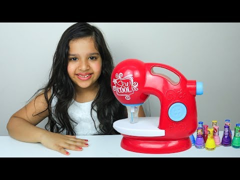 شفا تلعب لعبة ماكينة الخياطة Shfa Pretend Play Sewing Machine