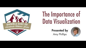 Accelerate Webinar Series: The Importance of Data Visualization