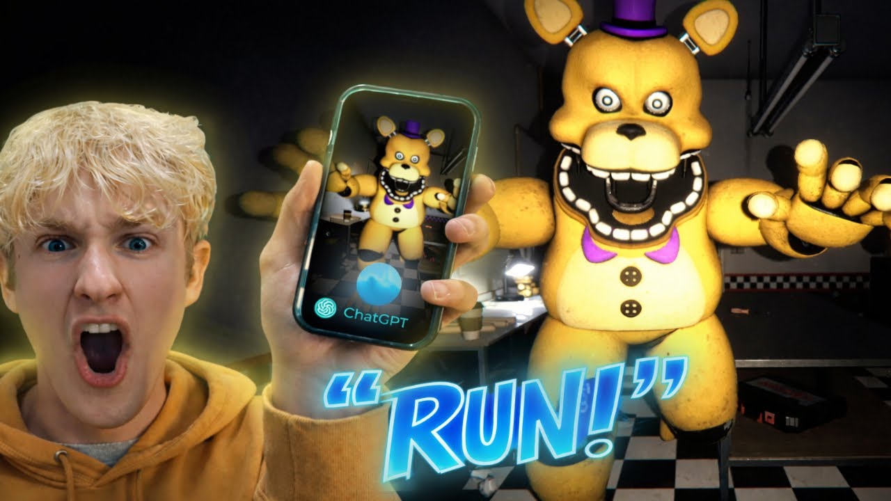 I Used AI To Help Me Beat The SCARIEST FNaF Fan Game...