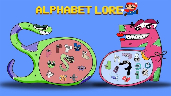 Alphabet Lore but it's memes! (Click for full screen and swipe for