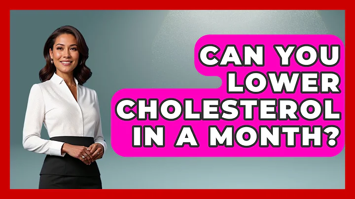 Can You Lower Cholesterol In A Month? - Cardiology Community